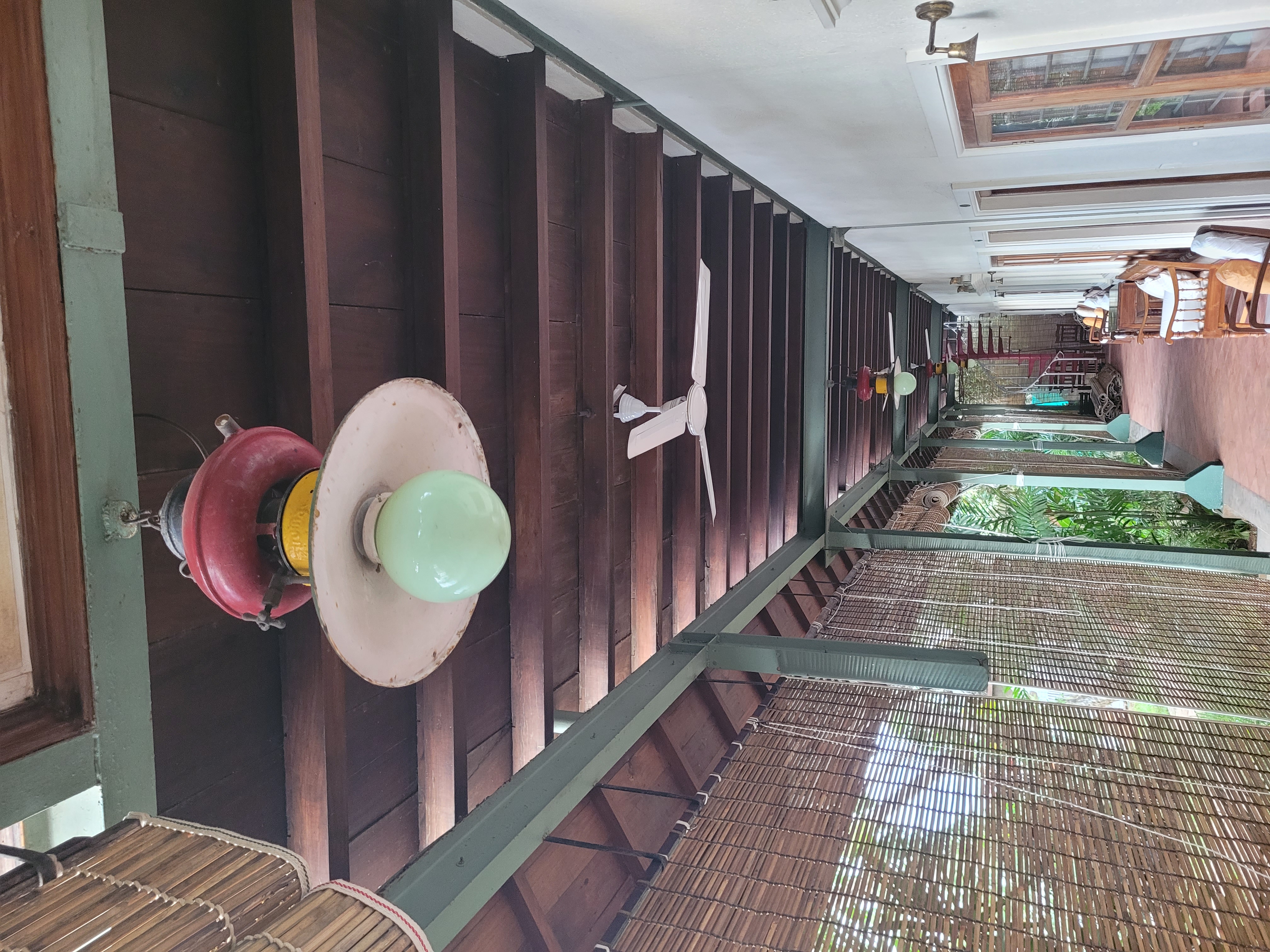 Petromax lamps converted to lamp shades